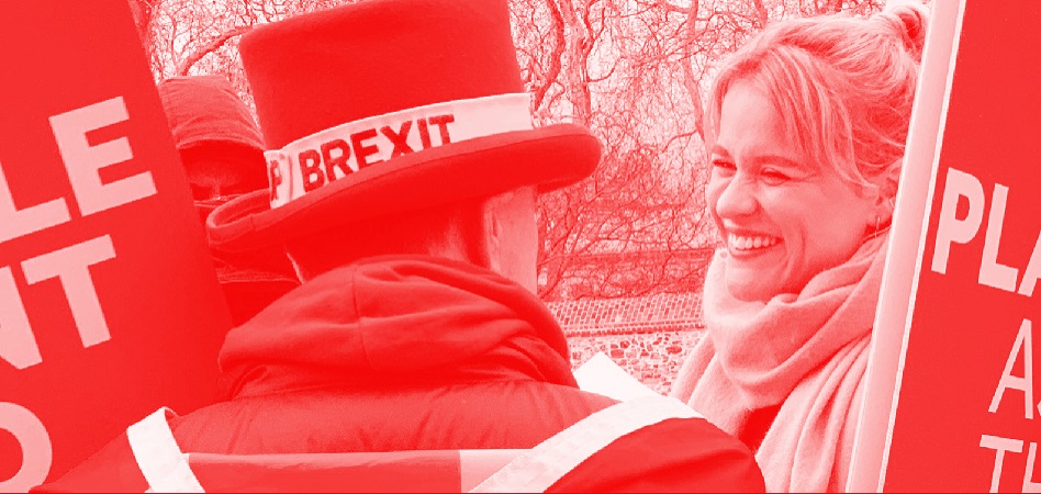 Manifestación Brexit Cronología del Brexit: una trituradora de plazos, compromisos y primeros ministros para la desconexión